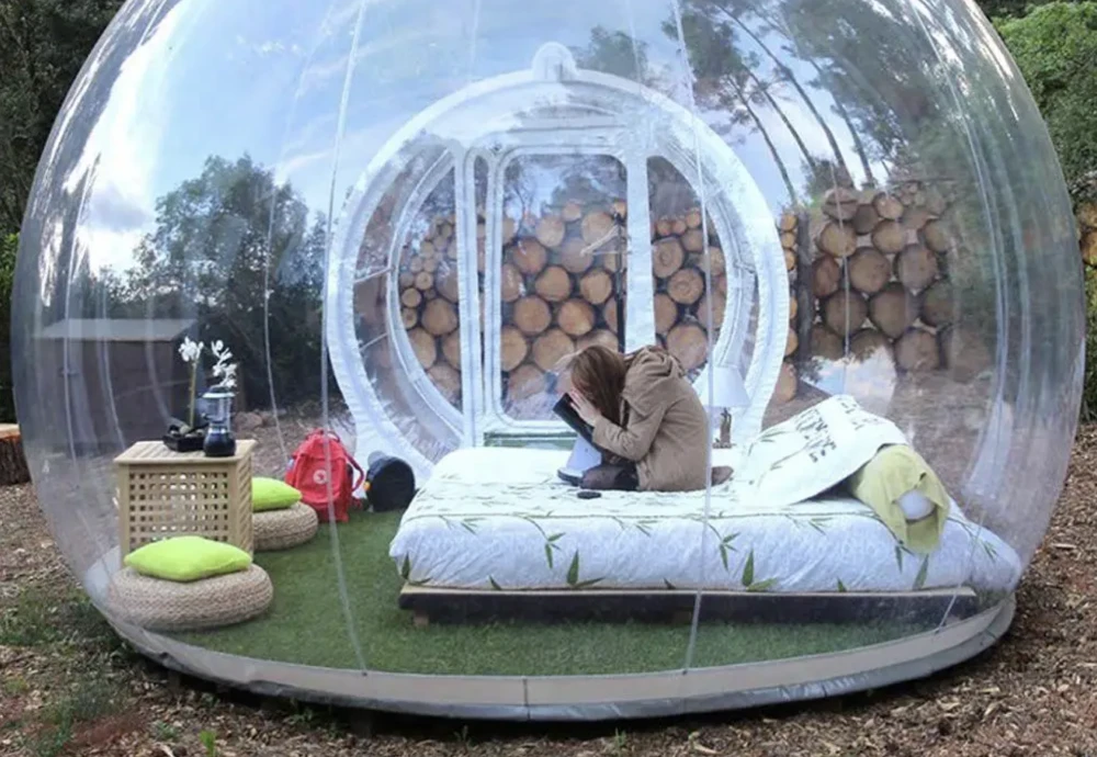 inflatable lawn tent bubble